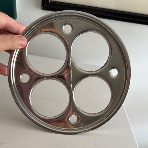 Four Egg Poacher Stainless Steel with Non Stick Egg Cups - Picture 11 of 11